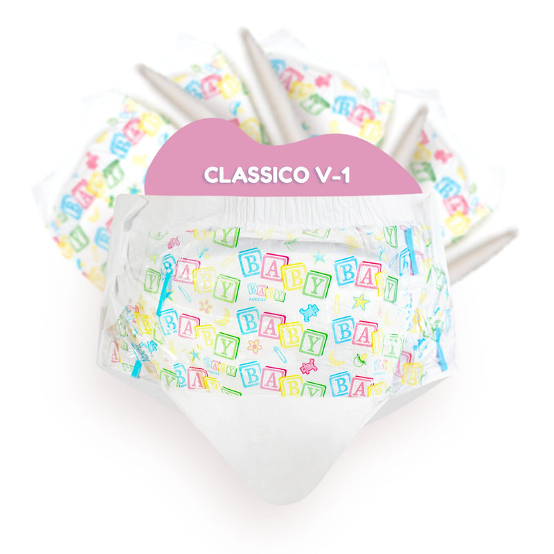 Classico Landing Zone Print Diapers