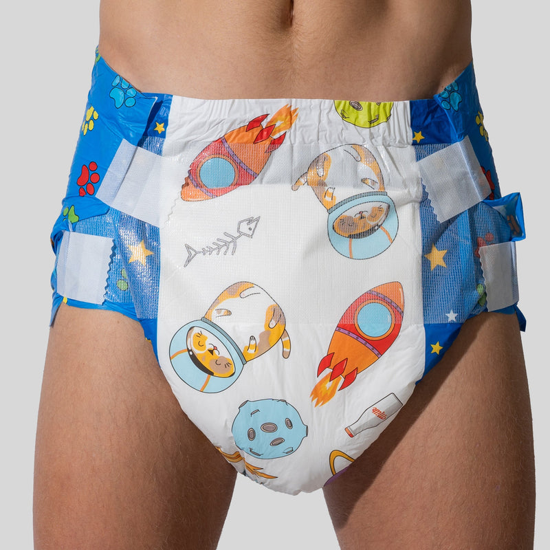 Catstronaut All Over Print Diapers